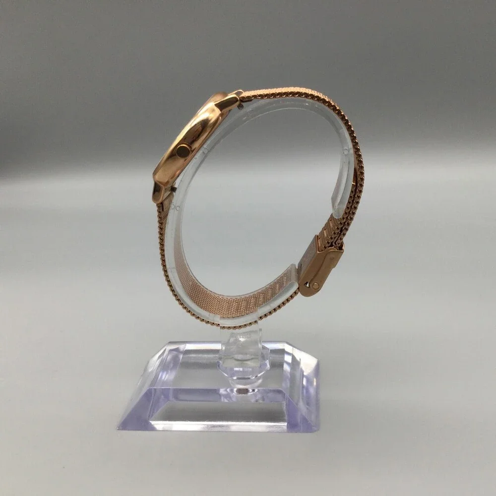 Skagen Signatur SKW2694 Womens Watch 29mm Rose Gold Tone Mesh New Battery